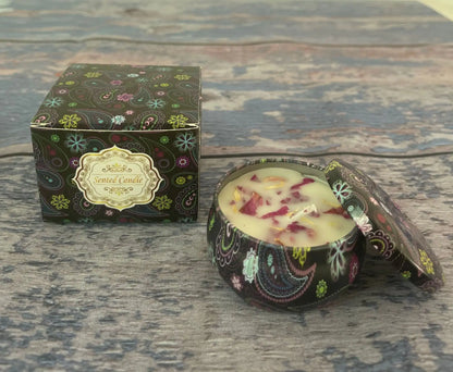 Dried Floral Scented Candles