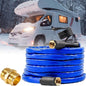 H&G Lifestyles 25Ft RV Heated Water Hose for Camper Insulated Hose Self-Regulating Freeze Protection -45℉ Winterizing Kit 1/2" Inner