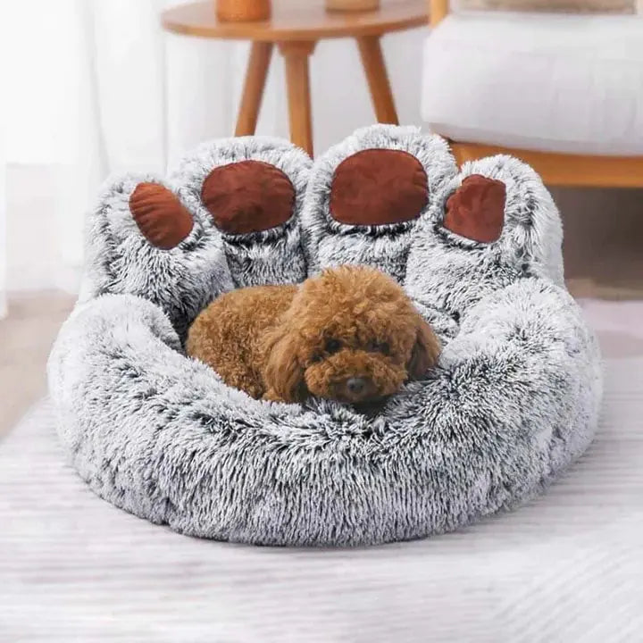 Pet Bear Paw Shape House Bed - HRB MARKET