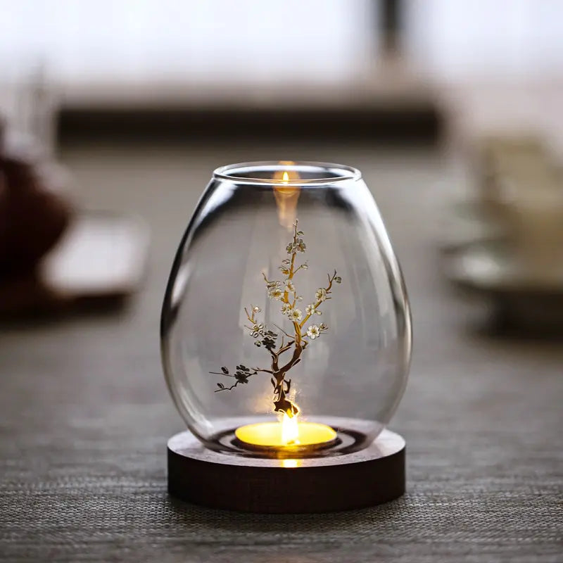 Zen Retro Household Windproof Candle Cover
